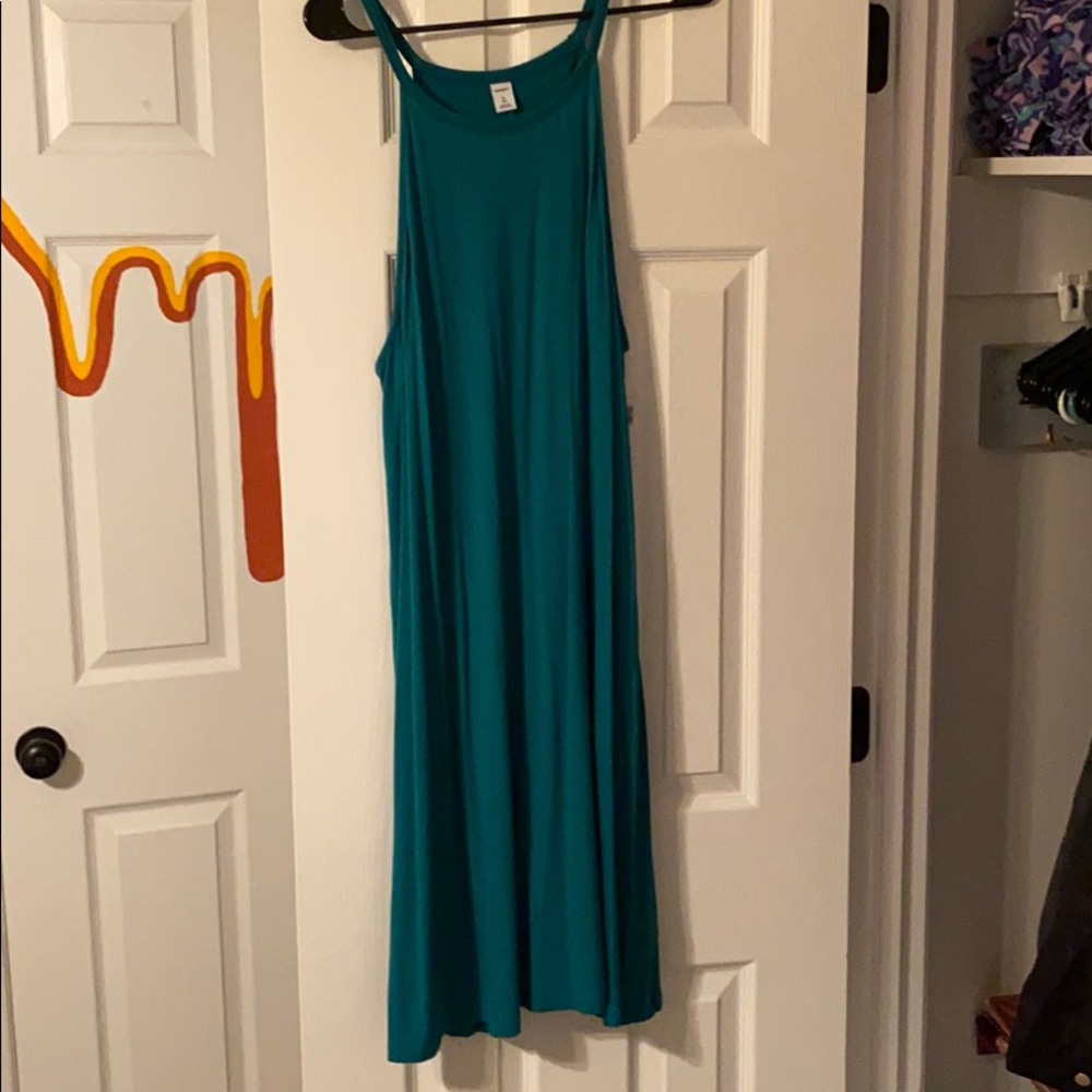 Teal dress